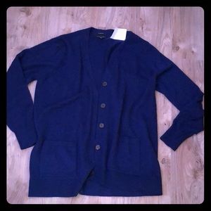 Lands End Merino wool cardigan